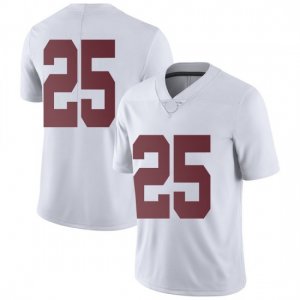 NCAA Youth Alabama Crimson Tide #47 Jacobi McBride Stitched College Nike Authentic No Name White Football Jersey FA17J65GU